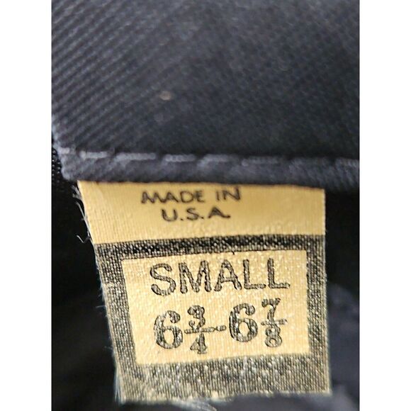 VTG Triby hat with band decoration‎ breathable made in USA blue denim  Small main image 12